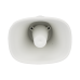 Bocina (Altavoz IP ) | Tipo Trompeta | 25 Watts | 24VCD | Exterior IP67 | Metal | Entrada de alarma | Voceo en tiempo real | Calendarización de audios | Síntesis de Voz (TTS)