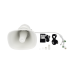 Bocina (Altavoz IP ) | Tipo Trompeta | 25 Watts | 24VCD | Exterior IP67 | Metal | Entrada de alarma | Voceo en tiempo real | Calendarización de audios | Síntesis de Voz (TTS)