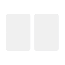 Kit de Repuesto (2 Piezas) de Aletas de Acrílico para Formar Carriles de 60 cms en Torniquetes Series DS-K3B220