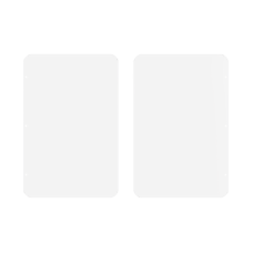 Kit de Repuesto (2 Piezas) de Aletas de Acrílico para Formar Carriles de 110 cms en Torniquetes Series DS-K3B631TX