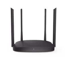 Router Inalámbrico WISP Gigabit / Hasta 1200 Mbps / Doble Banda AC (2.4 GHz y 5 GHz) / 3 Puertos LAN 10/100/1000 Mbps + 1 Puerto WAN 10/100/1000 Mbps /  4 Antenas Externas Omnidireccional de 5 dBi / Interior