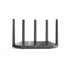 Router Inalámbrico / Wifi 6 / Hasta 3000 Mbps / MESH / Doble Banda AC (2.4 GHz y 5 GHz) / 4 Puertos 1000 Mbps /  5 Antenas Omnidireccional / Interior / Beamforming Optimizado /  Administración Gratuita desde la Nube