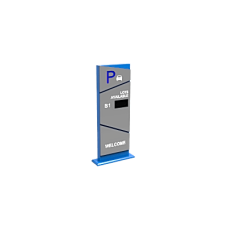 Pantalla Principal de Guía de Estacionamiento / 1 Módulo / Mensaje de Bienvenida / Uso con Aplicación de Guía de Estacionamiento Pantalla Principal de Guía de Estacionamiento / 1 Módulo / Mensaje de Bienvenida / Uso con Aplicación de Guía de Estacionamiento