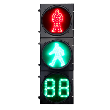 Semáforo Peatonal Estático RX300-3-3910SS-1 / LED de Alta Visibilidad 400 mts / Patrón Peatonal Rojo + Verde Estático + Contador 2 Dígitos / IP53 / Voltaje 176-265 VAC / Material PC+ABS / Temperatura -40°C a 80°C Semáforo Peatonal Estático RX300-3-3910SS-1 / LED de Alta Visibilidad 400 mts / Patrón Peatonal Rojo + Verde Estático + Contador 2 Dígitos / IP53 / Voltaje 176-265 VAC / Material PC+ABS / Temperatura -40°C a 80°C