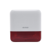 (AX PRO) Sirena Inalámbrica con Estrobo Rojo para Exterior IP65 / 110 dB