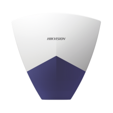 (AX HUB) Sirena Inalámbrica con Estrobo Azul para Exterior / 110 dB