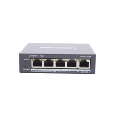 Switch Gigabit PoE+ / No Administrable / 4 Puertos 1000 Mbps PoE+ / 1 Puerto 1000 Mbps Uplink / 35 Watts Switch Gigabit PoE+ / No Administrable / 4 Puertos 1000 Mbps PoE+ / 1 Puerto 1000 Mbps Uplink / 35 Watts