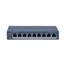 Switch PoE+ / Monitoreable / 8 Puertos 10/100 Mbps PoE+ / 1 Puerto 1000 Mbps Uplink / Configuración Nube Hik-Partner Pro / Modo Extendido hasta 300 metros / 60 W Switch PoE+ / Monitoreable / 8 Puertos 10/100 Mbps PoE+ / 1 Puerto 1000 Mbps Uplink / Configuración Nube Hik-Partner Pro / Modo Extendido hasta 300 metros / 60 W