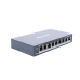 Switch PoE+ / Monitoreable / 8 Puertos 10/100 Mbps PoE+ / 1 Puerto 1000 Mbps de Uplink / Configuración Nube Hik-PartnerPro / Modo Extendido hasta 300 Metros / 110 W
