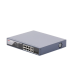 Switch PoE+ / Administrable / Uso en Rack / 8 Puertos 10/100 PoE+ /  2 Puertos 1000 Mbps Uplink  / 2 Puertos SFP / Configuración Nube desde Hik-PartnerPro / Modo Extendido hasta 300 Metros / 125 W