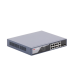 Switch PoE+ / Administrable / Uso en Rack / 8 Puertos 10/100 PoE+ /  2 Puertos 1000 Mbps Uplink  / 2 Puertos SFP / Configuración Nube desde Hik-PartnerPro / Modo Extendido hasta 300 Metros / 125 W