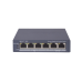 Switch Gigabit PoE+ / Administrable / 4 Puertos 1000 Mbps PoE+ / 2 Puertos 1000 Mbps Uplink / Configuración Nube Hik-PartnerPro / Modo Extendido hasta 300 Metros / 45 Watts