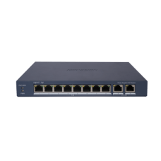 Switch Gigabit PoE+ / Administrable / 8 Puertos Gigabit PoE+ / 2 Puertos Gigabit / Configuración Nube Hik-Partner Pro / Modo Extendido hasta 300 Metros / 110 W Switch Gigabit PoE+ / Administrable / 8 Puertos Gigabit PoE+ / 2 Puertos Gigabit / Configuración Nube Hik-Partner Pro / Modo Extendido hasta 300 Metros / 110 W