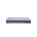 Switch Gigabit PoE+ / Administrable / 8 Puertos Gigabit PoE+ / 2 Puertos SFP / Configuración Nube Hik-Partner Pro / Modo Extendido hasta 300 Metros / 110 W