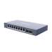 Switch Gigabit PoE+ / Administrable / 8 Puertos Gigabit PoE+ / 2 Puertos SFP / Configuración Nube Hik-Partner Pro / Modo Extendido hasta 300 Metros / 110 W