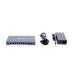 Switch Gigabit PoE+ / Administrable / 8 Puertos Gigabit PoE+ / 2 Puertos SFP / Configuración Nube Hik-Partner Pro / Modo Extendido hasta 300 Metros / 110 W