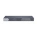 Switch Gigabit PoE+ / Administrable / 16 Puertos 1000 Mbps PoE+ / 2 Puertos SFP / Configuración Nube desde Hik-ParnerPro / PoE hasta 300 Metros / 225 Watts