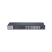 Switch Gigabit PoE+ / Administrable / 24 Puertos 1000 Mbps PoE+ / 2 Puertos SFP / Configuración Remota desde Hik-PartnerPro / PoE Extendido 250 Metros / 370 Watts