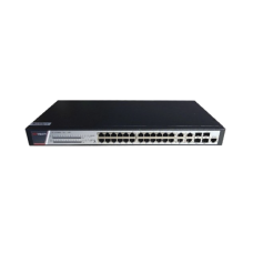 Switch Gigabit PoE+ / Administrable / 24 Puertos 1000 Mbps PoE+ / 4 Puertos 1000 Mbps + 4 Puertos SFP de Uplink / 370 Watts / Soporta IGMP Switch Gigabit PoE+ / Administrable / 24 Puertos 1000 Mbps PoE+ / 4 Puertos 1000 Mbps + 4 Puertos SFP de Uplink / 370 Watts / Soporta IGMP