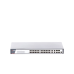 Switch Gigabit PoE+ / Administrable / 24 Puertos 1000 Mbps PoE+ / 4 Puertos 1000 Mbps + 4 Puertos SFP de Uplink / 370 Watts / Soporta IGMP
