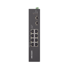 Switch Industrial No Administrable Gigabit / 6 Puertos Gigabit PoE+ (30 W) + 2 Puertos Gigabit PoE++ (60 W) / 2 Puertos SFP / 120 W Total / 48 a 57 VCD / Ideal para Proyectos / 300 Metros de Distancia