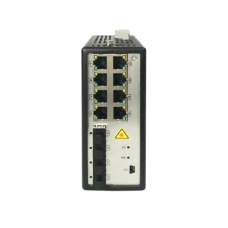 Switch Gigabit PoE+ / Industrial / Administrable / 8 Puertos Gigabit PoE+ (30 W) / 4 Puertos SFP / 250 W Total / 48 a 57 VCD / Ideal para Proyectos Switch Gigabit PoE+ / Industrial / Administrable / 8 Puertos Gigabit PoE+ (30 W) / 4 Puertos SFP / 250 W Total / 48 a 57 VCD / Ideal para Proyectos