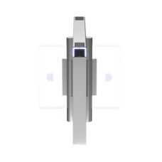 Torniquete Swing Central PREMIUM para Ampliar Carriles / Iluminación LED / Carril de 90 cms / Requiere Torniquetes Izquierdo y Derecho