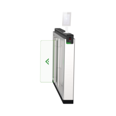 Torniquete de Apertura para Lado Derecho / Metal / Con 12 Pares de Detectores IR / Soporta Terminal de Reconocimiento Facial Torniquete de Apertura para Lado Derecho / Metal / Con 12 Pares de Detectores IR / Soporta Terminal de Reconocimiento Facial
