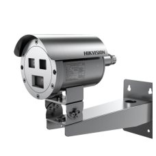 Bala IP Térmica Dual / Termico 9.7 mm (256 X 192) + Óptico 8 mm (4 MP) / Termométrica / Detección de Temperatura / IP68 / 30 mts IR / Antiexplosión / Anticorrosión