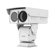 PTZ IP Punta de Poste / Lente Térmico 36 - 190 mm (640 X 512) / Lente Óptico 56X Zoom /Exterior IP66 / 48 Vcc PTZ IP Punta de Poste / Lente Térmico 36 - 190 mm (640 X 512) / Lente Óptico 56X Zoom /Exterior IP66 / 48 Vcc