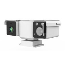 Mini Punta de Poste IP Dual / Térmica 25 mm (384 X 288) + Óptico 32X (4 Megapixel) / 800 mts IR / IP66 / Detección de Temperatura / microSD Mini Punta de Poste IP Dual / Térmica 25 mm (384 X 288) + Óptico 32X (4 Megapixel) / 800 mts IR / IP66 / Detección de Temperatura / microSD