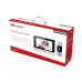 Kit de Videoportero Híbrido de Plastico / IP a 4 Hilos con Función de Llamada a App Hik-Connect / Monitor se Conecta a Internet por Cable o WiFi y por 4 Hilos al Frente de Calle / Expandible a Mas Equipos