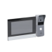 Kit de Videoportero Analógico de Metal / IP a 4 Hilos con Función de Llamada a App Hik-Connect / Monitor se Conecta a Internet por Cable o WiFi y por 4 Hilos al Frente de Calle  IP65 / Expandible a Mas Equipos