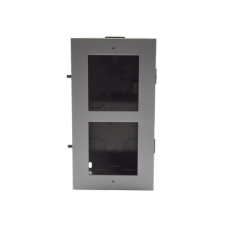 Base de 2 Espacios para EMPOTRAR Módulos de Videoporteros Hikvision