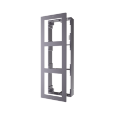 Base de 3 Espacios para Videoportero IP Hikvision / Instalación en SUPERFICIE