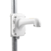 Montaje de Poste para Domos Hikvision / Color Blanco / Uso en Exterior