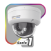 [Dual Light + ColorVu] Domo IP 6 Megapixel / Lente 2.8 mm / 30 mts IR + 30 mts Luz Blanca / Micrófono Integrado / ACUSENSE Lite / Exterior IP67 / IK08 / dWDR / PoE / Micro SD