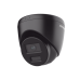 [Dual Light] Turret IP 4 Megapixel / Color Negro /  Lente 2.8 mm / 30 mts IR + 30 mts Luz Blanca / Micrófono Integrado / ACUSENSE Lite / Exterior IP67 / H.265 / PoE / ONVIF / Micro SD