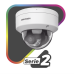 [Dual Light + ColorVu] Domo IP 4 Megapixel / Lente 2.8 mm / 30 mts IR + 30 mts Luz Blanca /  Microfono Integrado / Audio y Alarmas I/O / Exterior IP67 /  IK10 / WDR 130 dB / ACUSENSE / Captura Facial / ACUSEARCH / ColorVu 2.0