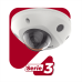 Mini Domo IP 6 Megapixel / Lente 2.8 mm / 30mts IR EXIR / Micrófono Integrado / Exterior IP67 / IK08 / PoE / DARKFIGHTER / Alarmas y Audio I/O / ONVIF / Micro SD / 4 Analíticos: AcuSense, Deteccion Facial, Conteo de Personas por Cruce y Zona