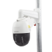 Domo PTZ IP 4 Megapixel / 25X Zoom / 100 mts IR / Exterior IP66 / DARKFIGHTER / ACUSENSE (Evita Falsas Alarmas) / Detección Facial / WDR 120 dB / Entrada y Salida de Audio y Alarmas / HLC / EIS / PoE+ / Micro SD