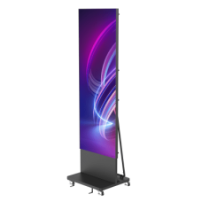 Poster LED de Piso / Pixel Pitch 1.5 mm / Modular (Puede Crecer con Mas Posters) / Case para Transporte / Uso en Interior / Calidad de Video Destacada