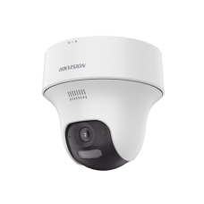 Turret PT IP 4 Megapixel / Lente 2.8 mm / Dual Light (20 mts IR + 15 mts Luz Blanca) / Wi-Fi / IP54 / dWDR / H.265 / Audio Bidireccional (Micrófono y Bocina) / Micro SD Turret PT IP 4 Megapixel / Lente 2.8 mm / Dual Light (20 mts IR + 15 mts Luz Blanca) / Wi-Fi / IP54 / dWDR / H.265 / Audio Bidireccional (Micrófono y Bocina) / Micro SD