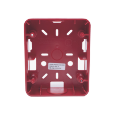 Caja Trasera Resistente a la Intemperie, Roja (para usar con la serie de estrobos HE) (0500-06360) De Hochiki