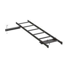 Kit de Conexión de Rack a Pared, Con Escalerilla de 1.3 m de Largo y 12 in de Ancho, de Acero, Color Negro