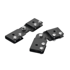 Accesorio de Empalme (Unión), Para Conexión de Subidas o Bajadas Con Escalerilla Recta, de Acero, Color Negro Accesorio de Empalme (Unión), Para Conexión de Subidas o Bajadas Con Escalerilla Recta, de Acero, Color Negro