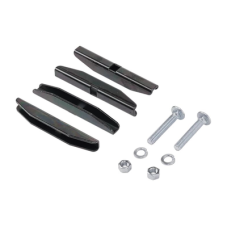 Accesorio de Empalme (Unión), Para Conexión de Escalerilla Recta, Curvas Interiores y Exteriores, de Acero, Color Negro Accesorio de Empalme (Unión), Para Conexión de Escalerilla Recta, Curvas Interiores y Exteriores, de Acero, Color Negro