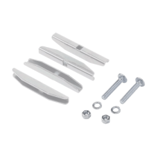 Accesorio de Empalme (Unión), Para Conexión de Escalerilla Recta, Curvas Interiores y Exteriores, de Acero, Color Blanco Accesorio de Empalme (Unión), Para Conexión de Escalerilla Recta, Curvas Interiores y Exteriores, de Acero, Color Blanco