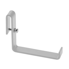 Accesorio Montaje en L, Para Instalación Adicional Aérea de Cables, de Acero, Color Blanco