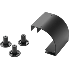 Accesorio de Bajada de Cable, Para Instalación en Escalerilla Hoffman, de Aluminio, Color Negro Accesorio de Bajada de Cable, Para Instalación en Escalerilla Hoffman, de Aluminio, Color Negro